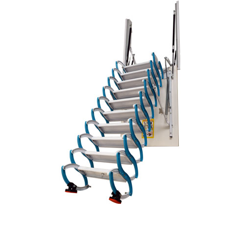 Side type loft ladder 